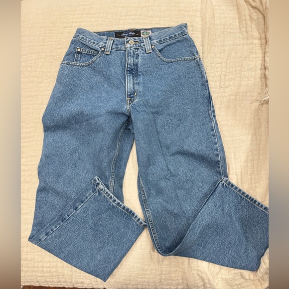 Anchor Blue Baggy Jeans Y2K Vintage 90s - Picture 1 of 5